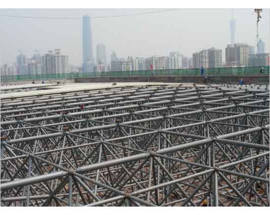 林州新建铁路干线广州调度网架工程